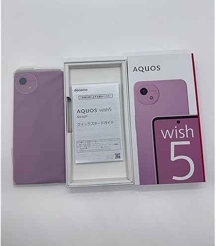 Amazon | Simフリー AQUOS wish5 SH-52F ナデシコ docomoモデルSIM